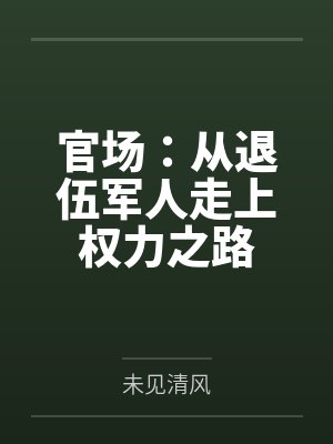 官场退伍军人走上官场之路
