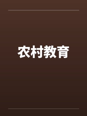 农村教育