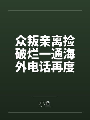众叛亲离捡破烂一通海外电话再度翻身