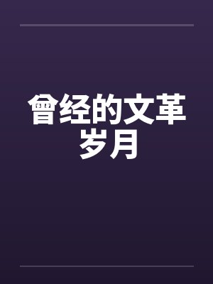 曾经的文革岁月