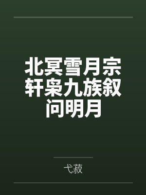 北冥雪月宗轩枭九族叙问明月