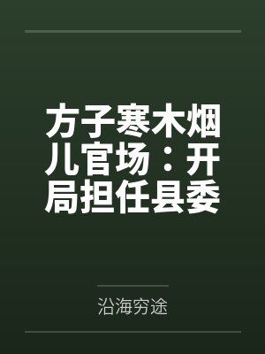 方子寒木烟儿官场：开局担任县委一秘
