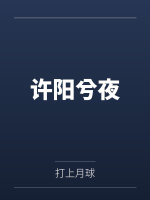许阳兮夜