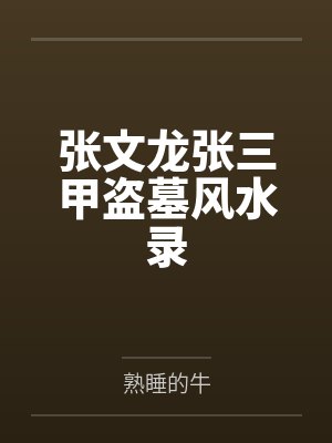 张文龙张三甲盗墓风水录